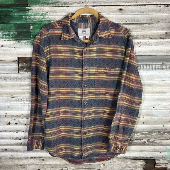 Vintage Aztec Print Northwest Territory Shirt - Picture 1 of 6